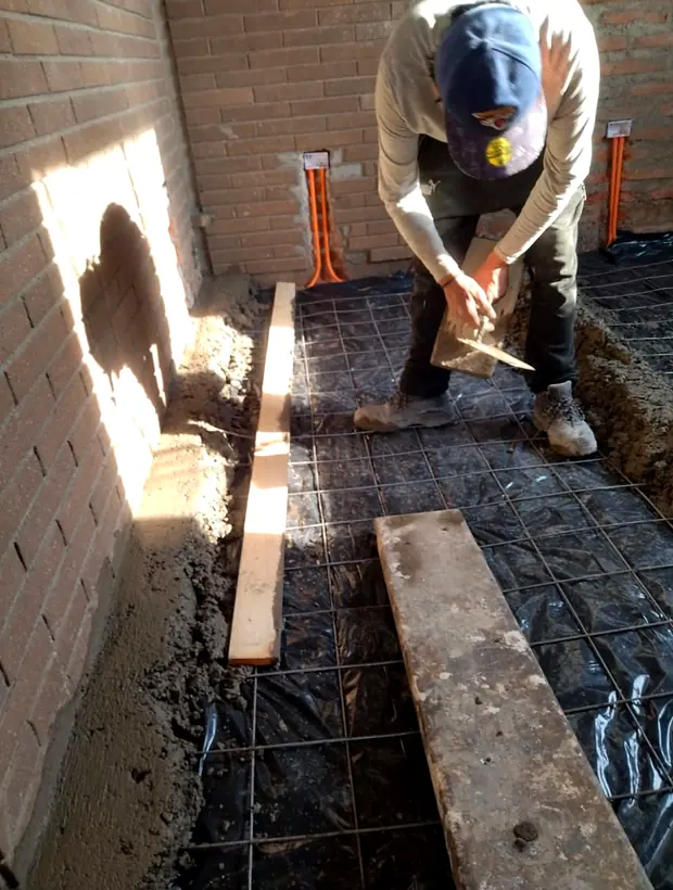 Trabajos de fundaciones y enfierradura